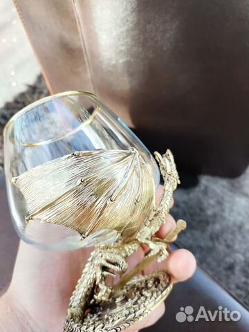 Бокал коньячный «Дракон». Художественное литье купить с доставкой Бокал коньячный «Дракон». Художественное литье