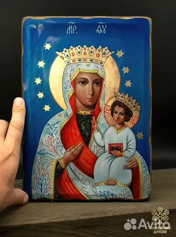 Подарочная икона " Богородица Васьковская (Ельская)"