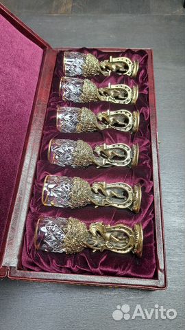 Рюмка бронза художественное литье «Удача» купить с доставкой Рюмка бронза художественное литье «Удача»