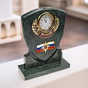 Часы «Щит МЧС России» — оригинальный подарок — фотография 1