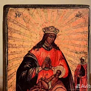 Икона Божией матери Умиление. Балыкинская — красивый подарок — фотография 3
