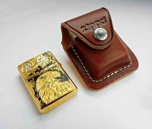 Подарочная зажигалка Zippo "Орел" № 3 купить с доставкой Подарочная зажигалка Zippo "Орел" № 3