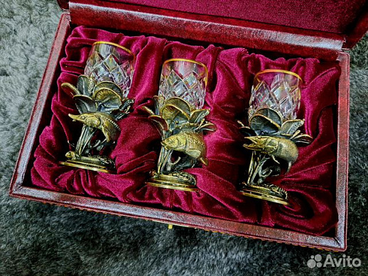 Рюмки рыбы купить с доставкой Рюмки рыбы