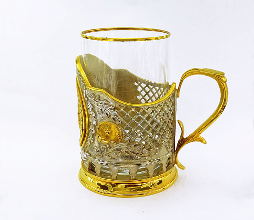 Подарочный подстаканник "USSR" купить с доставкой Подарочный подстаканник "USSR"