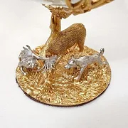 Бокал для коньяка "Охота на лося" в подарок — фотография 4