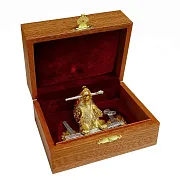 Вешалка для сумок «Собака» с золочением — необычный подарок — фотография 2