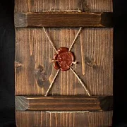 Подарочная икона "Св. Серафим Саровский" с ковчегом — фотография 2