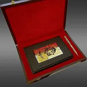 Набор «Ежедневник А5, ручка украшенная». Златоуст — оригинальный подарок — фотография 2