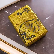 На память: Оригинальная зажигалка Zippo "Тигр" № 7 — фотография 1