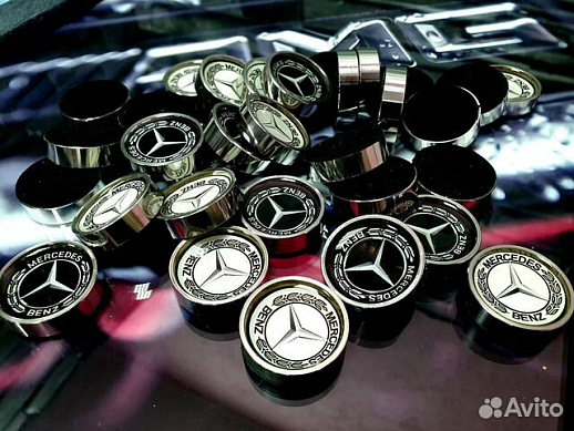 Стальные фишки «Mercedes» купить с доставкой Стальные фишки «Mercedes»