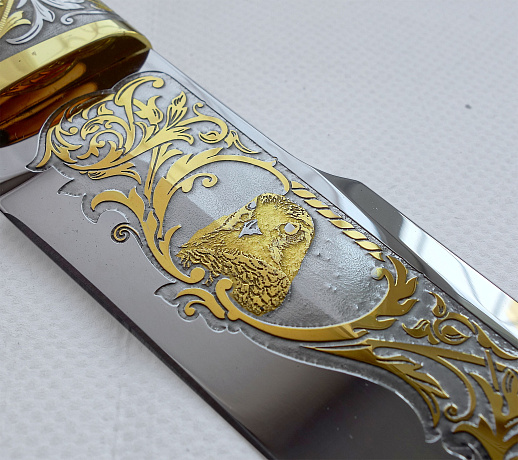 Нож "Золотой сокол".№8 Златоуст купить с доставкой Нож "Золотой сокол".№8 Златоуст