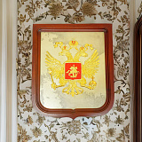 Бронзовый герб России на стену