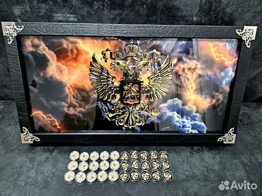 Нарды «Держава» живое изображение купить с доставкой Нарды «Держава» живое изображение