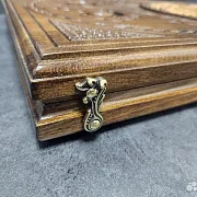 Резные деревянные нарды «Держава» — необычный подарок — фотография 7