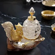 Красивая вазочка для орехов "Белочка" — необычный подарок — фотография 1