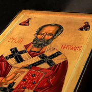 Икона с ковчегом " Святитель Николай" в подарок — фотография 10