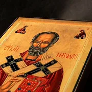 Икона с ковчегом " Святитель Николай" в подарок — фотография 8