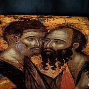 На память: Икона святых Апостолов Петра и Павла — фотография 5