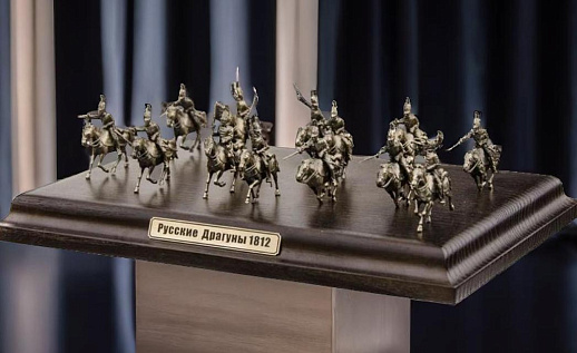 Диорама "Русские драгуны 1812 г." 1/72 купить с доставкой Диорама "Русские драгуны 1812 г." 1/72