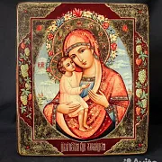 Икона Божией матери "Жировицкая " — необычный подарок — фотография 4