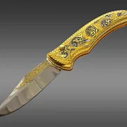 Складной нож «Tiger» из Златоуста — необычный подарок — фотография 7