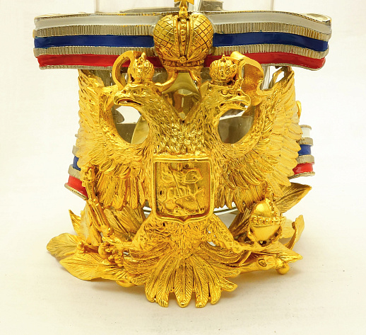Подстаканник ручной работы "Герб РФ" купить с доставкой Подстаканник ручной работы "Герб РФ"