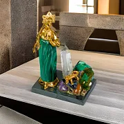 На память: Бронзовая композиция «Хозяйка Медной горы» — фотография 1