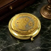Карманное зеркальце «Цветы» — оригинальный подарок — фотография 1